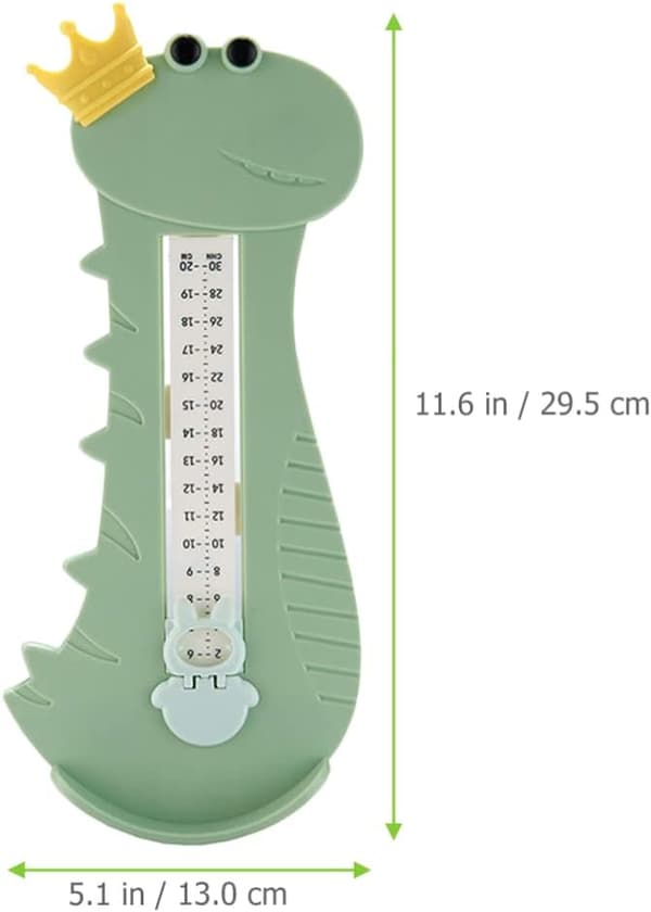 Skostørrelsesmåler for barn - Dinosaur Design