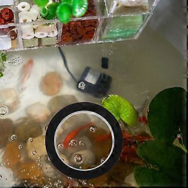 Flytande Dammfiskkupol Display Transparent Skydd Flytande Fiskkupol Akryl Fiskkupol Flytande Skydd