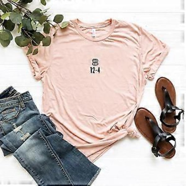 Rachel Green Fødselsdags T-shirt Friends T-shirt Top Vintage Dame T-shirts Friends Tv Show Shirt Toppe (XL pink)