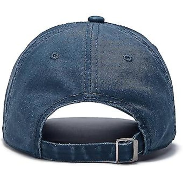 Mænd Kvinder Almindelig Bomuld Justerbar Vasket Twill Lav Profil Baseball Cap Hat (a1008) ( )