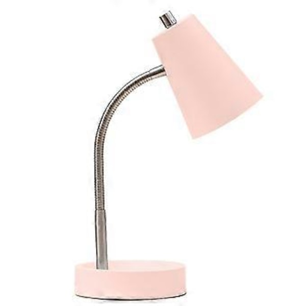 O'Bright Astrum LED Skrivebordslampe med Doble USB-Ladeportar, 100% Metalllampe, Svingarmar, Tilpassa Omgjevingslys for Nattbordsleselampe