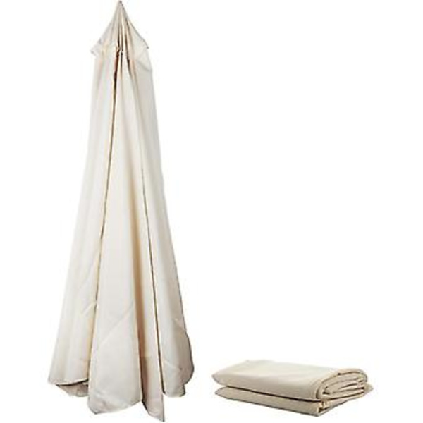 10Ft Varjovarjon Korvaava Katto, Katos, Kangas, Auringonsuojakangas, 8 Ripaa Offset-Varjovarjolle (Beige)