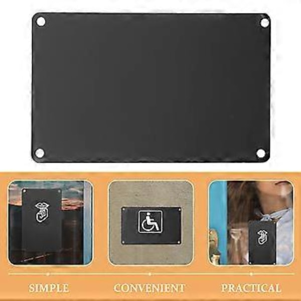 10 stk. Aluminium Navneskilte DIY Gravering Blanke Skilte Multifunktionelle Metalskilt Blanks