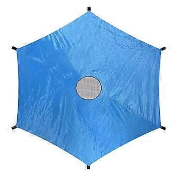 Trampolin Skyggeoverdækning Solbeskyttelse Overdækning Trampolin Tilbehør Trampolin Markise Trampoliner Baldakin til Park Udendørs (14ft)