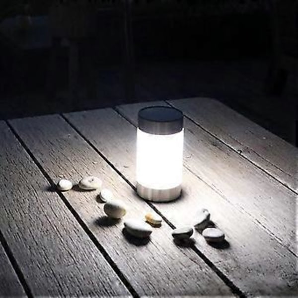Super Lys Solcelle Plastgresslys Sol Mini Hage Lys Jordplugg Led Hage Lys Hage Landskapslys 1stk-hvit