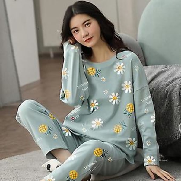 Julepyjamas matchende familiepyjamas pyjamasdress høst lang ermet tegneserie Snoopy pyjamas for kvinner 5xl 100-105kg 15