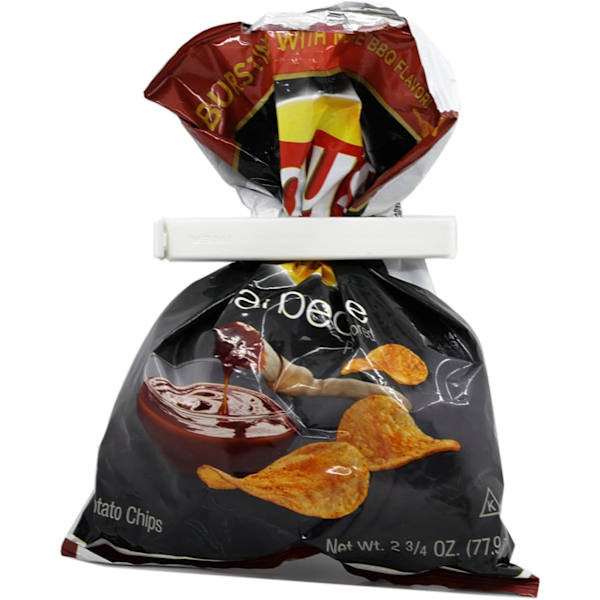 Set med 5 tätningsklämmor 12 cm, blandade färger
