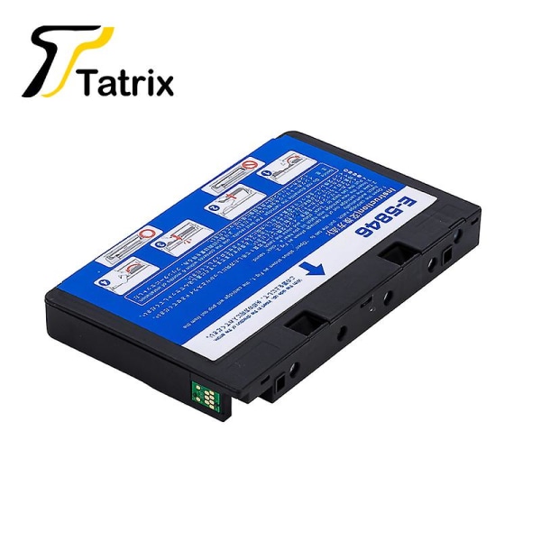 Tatrix Quality Compatible Ink Cartridge For T5846 E-5846 For Epson Picturemate Pm200 Pm240 Pm260 Pm280 Pm290 Pm225 Pm300 Et 5 pcs T5846