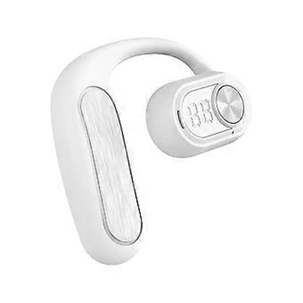 Trådløse Intelligente Bluetooth Øretelefoner Enkelt Øre Hængende Stereo Øretelefoner (Hvid)