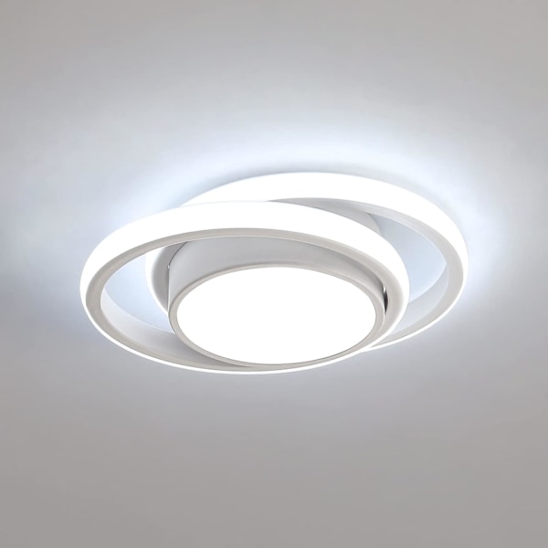 32W LED Taklampe 6000K Rund Flush Mount Takbelysning Fi