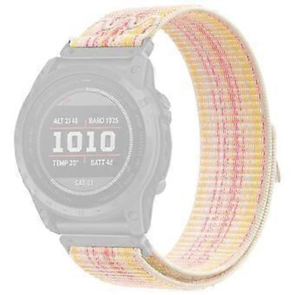 Til Garmin Fenix 7/Forerunner 965/955/945/935 Armbånd 22mm Nylon Urrem (Style F)