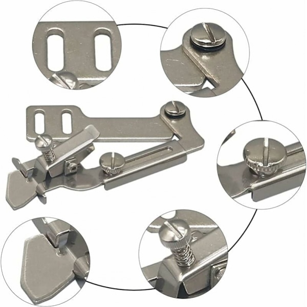 Syr maskinbinding - Rullet søm presserfot - Sy maskin