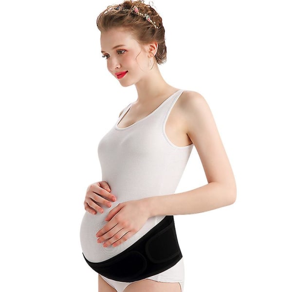 Graviditetsbälten Gravid kvinna Justerbart moderskapsbälte Graviditetsstöd för nybliven mamma före och efter födseln