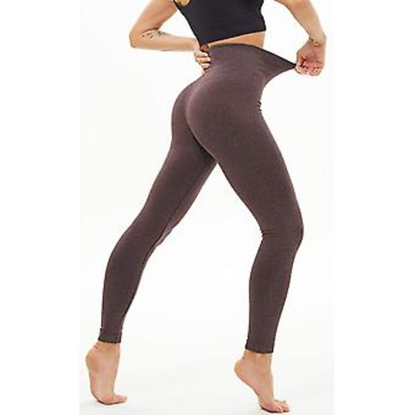 Althee Fleeceforet Leggings til Kvinder Tykke Højtaljede Vintervarme Leggings S-2xl S