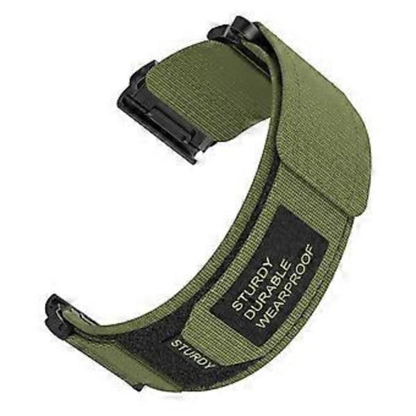 Til Garmin Fenix 7/Forerunner 965/955/945/935 Urrem 22mm Robust Nylon Sportsrem (Style C)