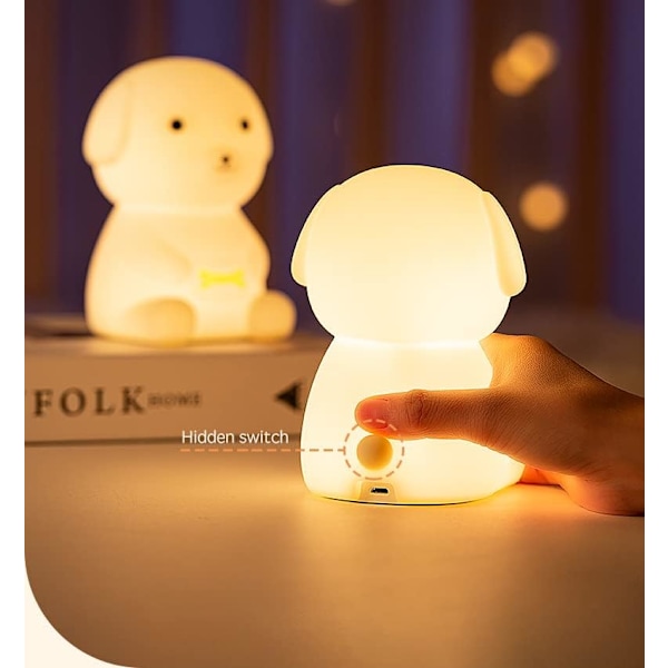 LED-pentu yövalo lapsille, pehmeä silikoninen yövalo, huoneen D
