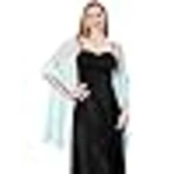 Kvinnors Chiffonsjalar och Scarfs för Aftonklänningar, Elegant Mjuk Transparent Chiffon Schal Bröllopssjal