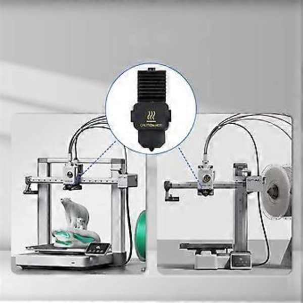 För Bambu Lab A1 Hotend Kit Ersättningsmunstycke 0,4 mm