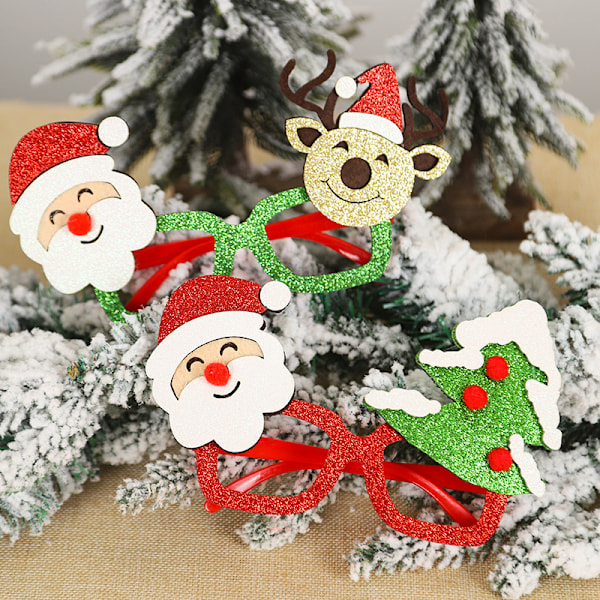 5 st Roliga Julglasögon, Julglasögon, Julglas