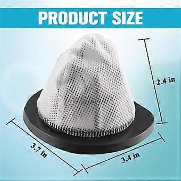 4 kpl Vaihto-osa 2037423 3-in-1 Imurin Suodattimelle 38B1, 38B1L, 1059 Sarjan Pölynimurille