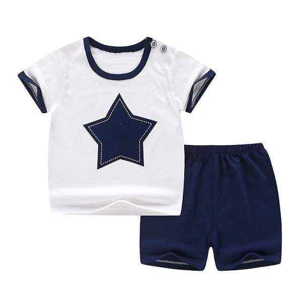 Cotton Baby  Leisure Sports T-shirt. Shorts Sets 4T / Q