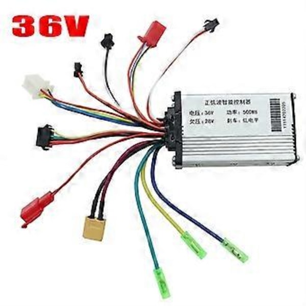 36V 500W Kontroller+MR-100 LCD Display Instrumentpanelmätare för Elektrisk Scooter Tillbehör
