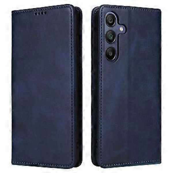 För Samsung Galaxy A16 5G/A16 4G Fodral RFID-blockerande PU Läder Plånboksfodral (Stil C)