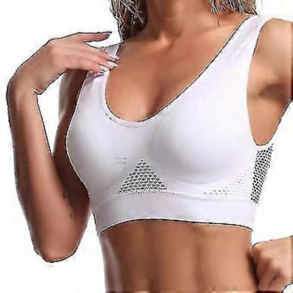 Urheiluliivit Saumattomat Plus-koko Sexy Push Up Bralette Naisten Rintaliivit Kehyksettömät Luut Yläosa Naisten Kuppimaiset Langattomat Rintaliivit Tube Top (4XL Valkoinen)