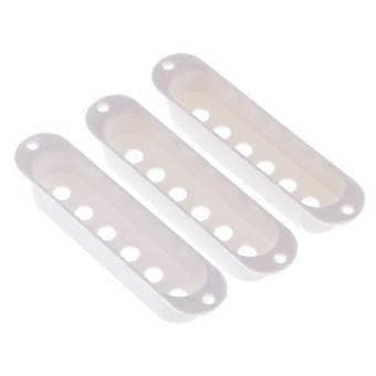2X 3 stk. Elektrisk gitar pickup Single Coil Covers for Pickup Hvit