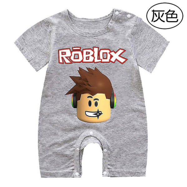 Roblox Baby Clothe Kids Summer Clothes Baby Boy Accessories Baby Girls Outfit New Born Baby Clothes Bodysuits One-pieces Rompers 66cm 15