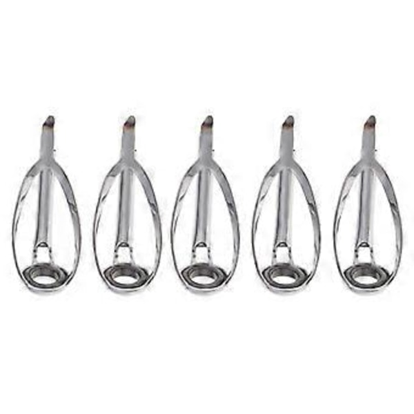 5st Fiskespö Ring Guide Set SIC Ring Spö Guides 4-6mm (Storlek 3)