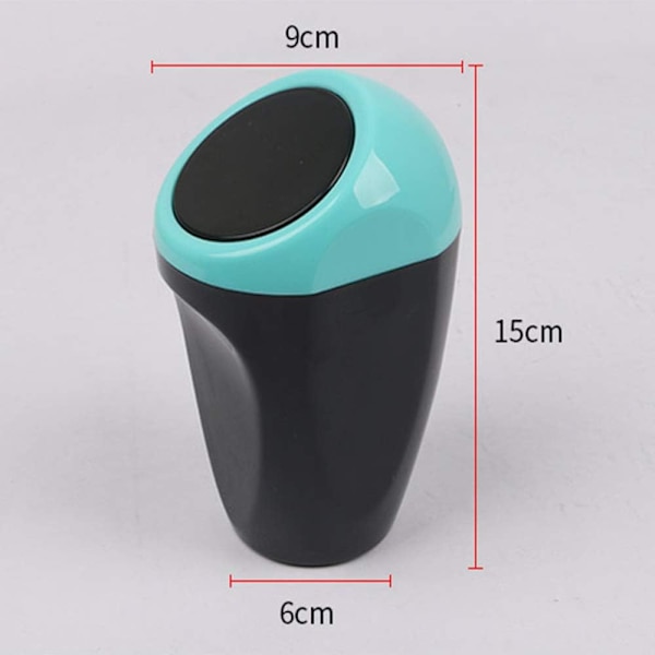 2 kpl Mini-auto roskakorit autoon, kotiin, toimistoon roskien säilytykseen (Y