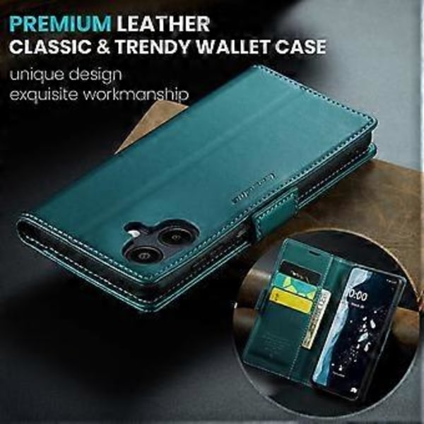Til Samsung Galaxy A06 Case CASEME 023 Series RFID-Blokerende Blankt Stativ Telefon Cover (Style E)