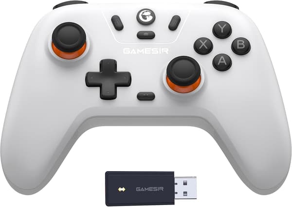 Lite 2.4g trådløs controller til Windows PC, iPhone, Android, Switch & Steam Deck, Bluetooth Controller Gamepad med Ha
