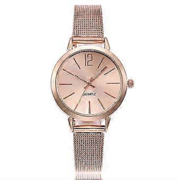Stål Klocka Casual Fashionabel Eleganz Chic Casual All Watch B