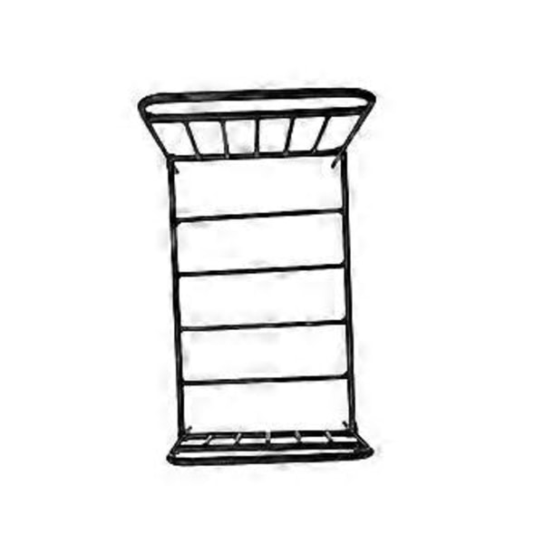 1:12 Miniatyrsäng Dockskåp Metallsängram DIY Hantverk Dockhus Möblering Rustika Dockskåpsmöbler för Fotorekvisita Dekor (Svart)