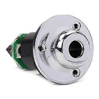 Ukulele Transducer Pickup Piezo Kabel 6.35mm Plugg för Ukulele Gitarr