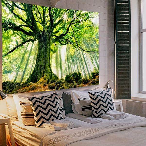 Forest Tapestry Nature Tree Tapestries, Extra Large Oversized Ta