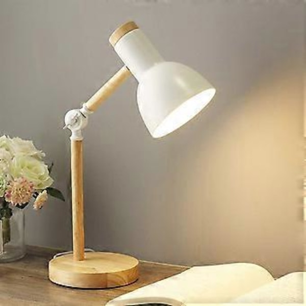 Multifunktionell Skrivbordslampa, Portabel Lampa med Trådlös Fjärrkontroll, Enkel Installation Batteridriven för Sovrum Kontor Matsal Sovsal