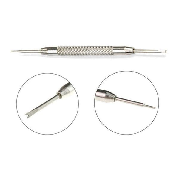 3 st rostfria klockarmband lyftfjäderstänger länkstift