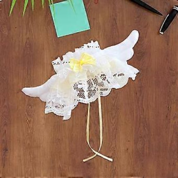 Plysjfigur Blonde Smekke Blonde Halslinje Smekke, Pedagogiske Kostymer Klær DIY Lag Dine Egne Dukker Sjal for 15 cm Dukker (gul)