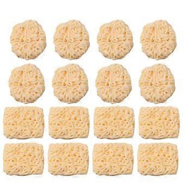 24 stk. Miniature Mad Falske Nudler Mini Lade Som Om Instant Nudler Display Rekvisitter