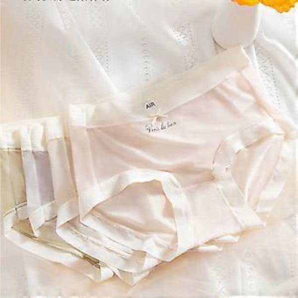 Mellanhöga tjejer har fyra säsonger av tunna söta japansk stil is-silke triangelshorts. (stil257)