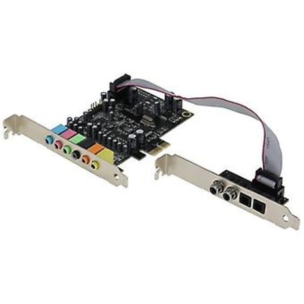 PCIe 7.1 kanavainen äänikortti CM8828 + CM9882A SPDIF-telineellä PCIe 7.1CH analogi-digitaalinen 3D-stereolaajennuskortti