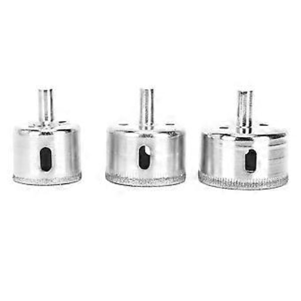 10 kpl Timanttiporanteräsetti Pestävä Käyttötyökalut Kestäviä Teollisuus Osia 8-50MM( )