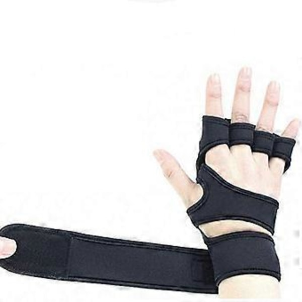 SZTXJ Åpne Treningshansker for Crossfit, Kroppsbygging, Calisthenics, VektløftingL