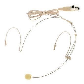 2X Profesjonelt ørekrok-headset / hodebåren mikrofon