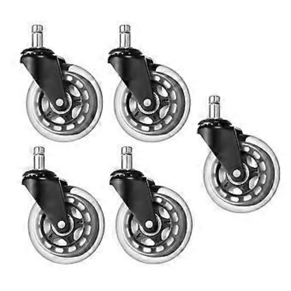 Kraftiga 5 st Hjul Universal Nya (2,5 tum 11 mm)
