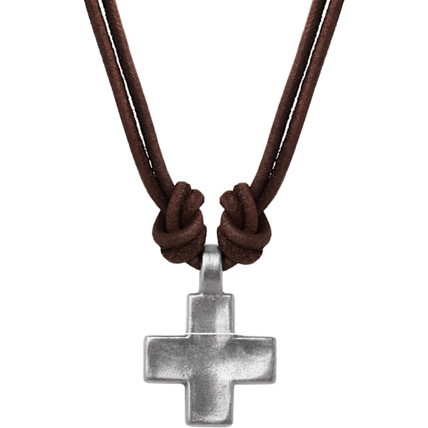 Vintage Antik Läderhalsband Bohemisk Smyckesgåva för Män och Kvinnor