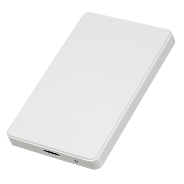 2,5 tommer harddisk etui Usb3.0 ekstern Hdd/ssd kabinet Sata harddisk etui（hvid）